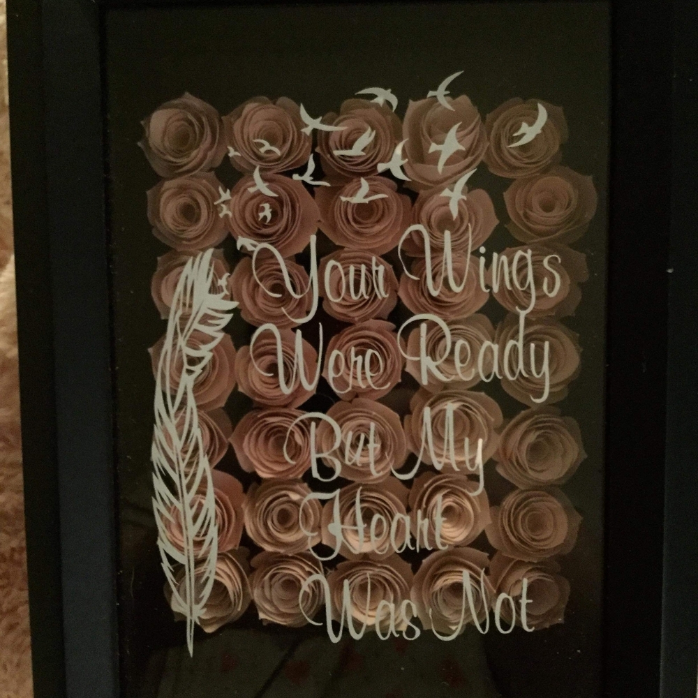 Brand new handmade shadow box